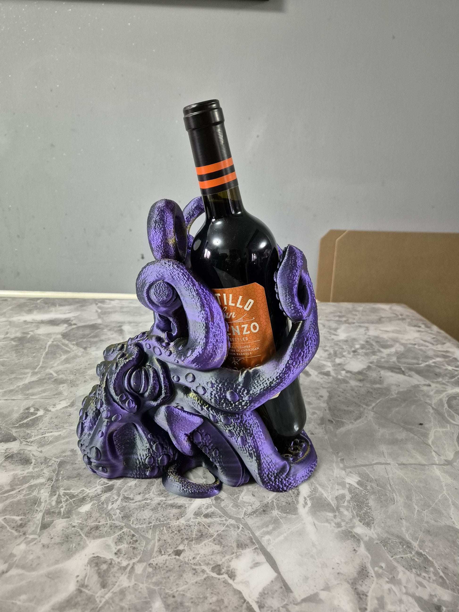 octopus wine holder