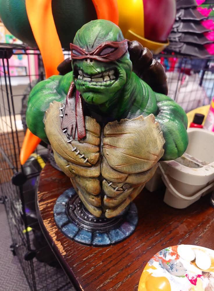 TMNT bust