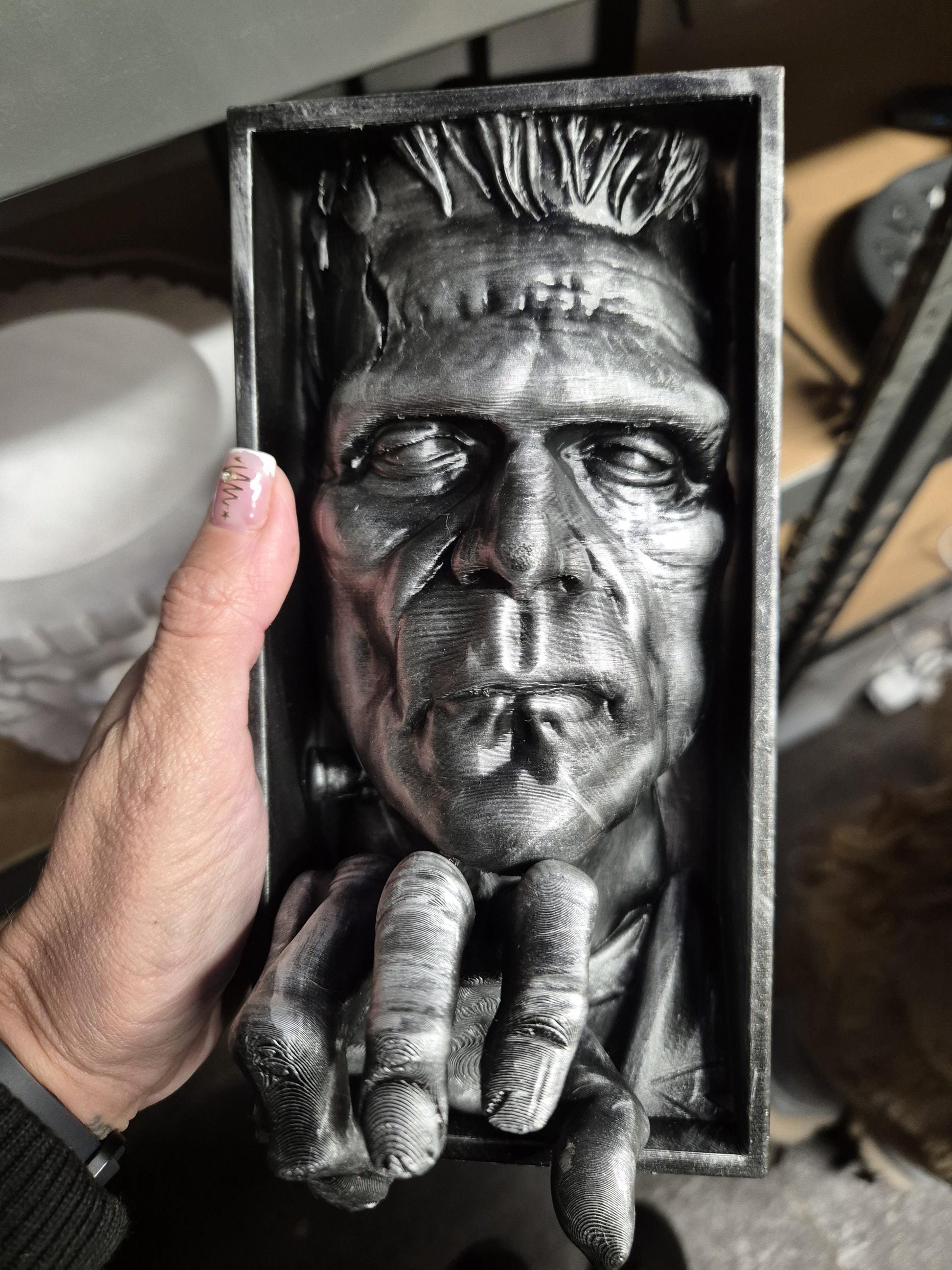 Frankenstein's Monster book nook
