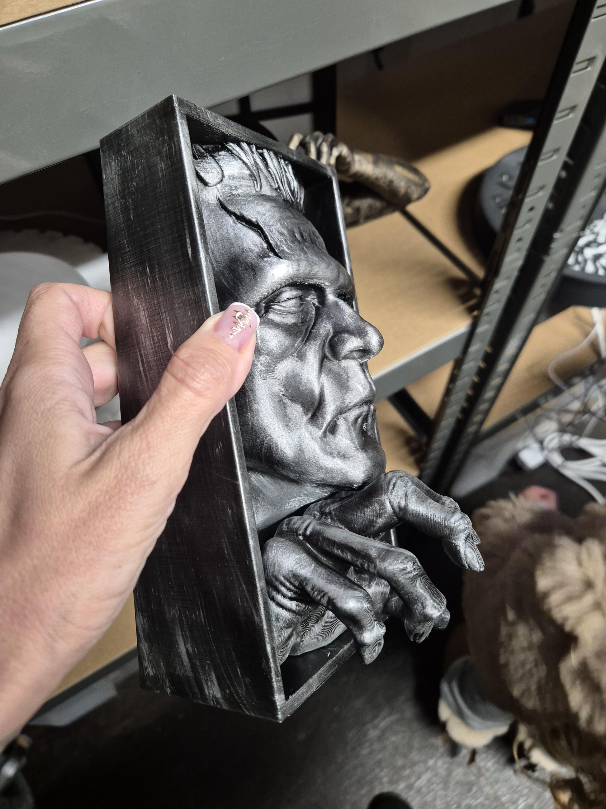 Frankenstein's Monster book nook