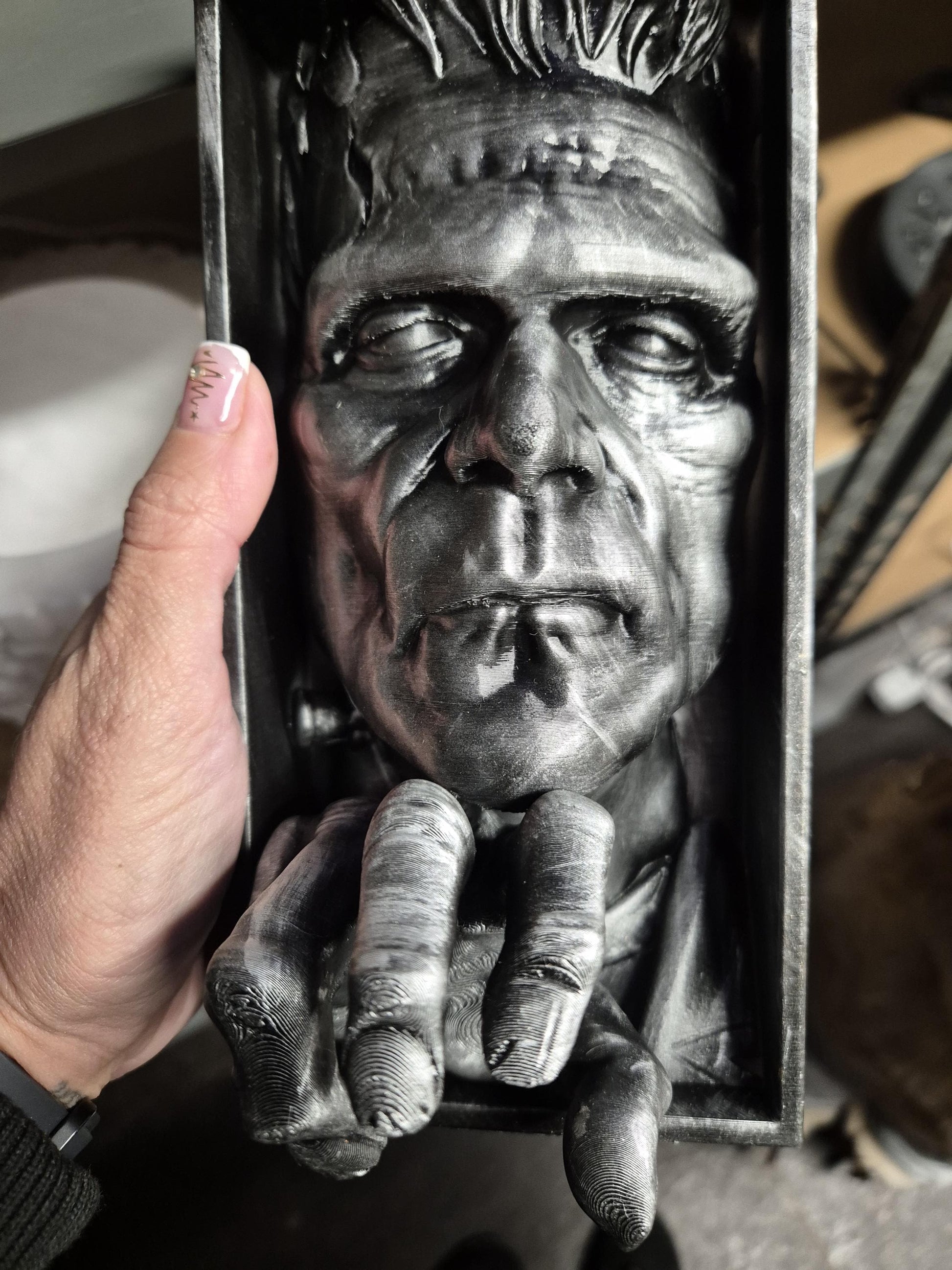Frankenstein's Monster book nook