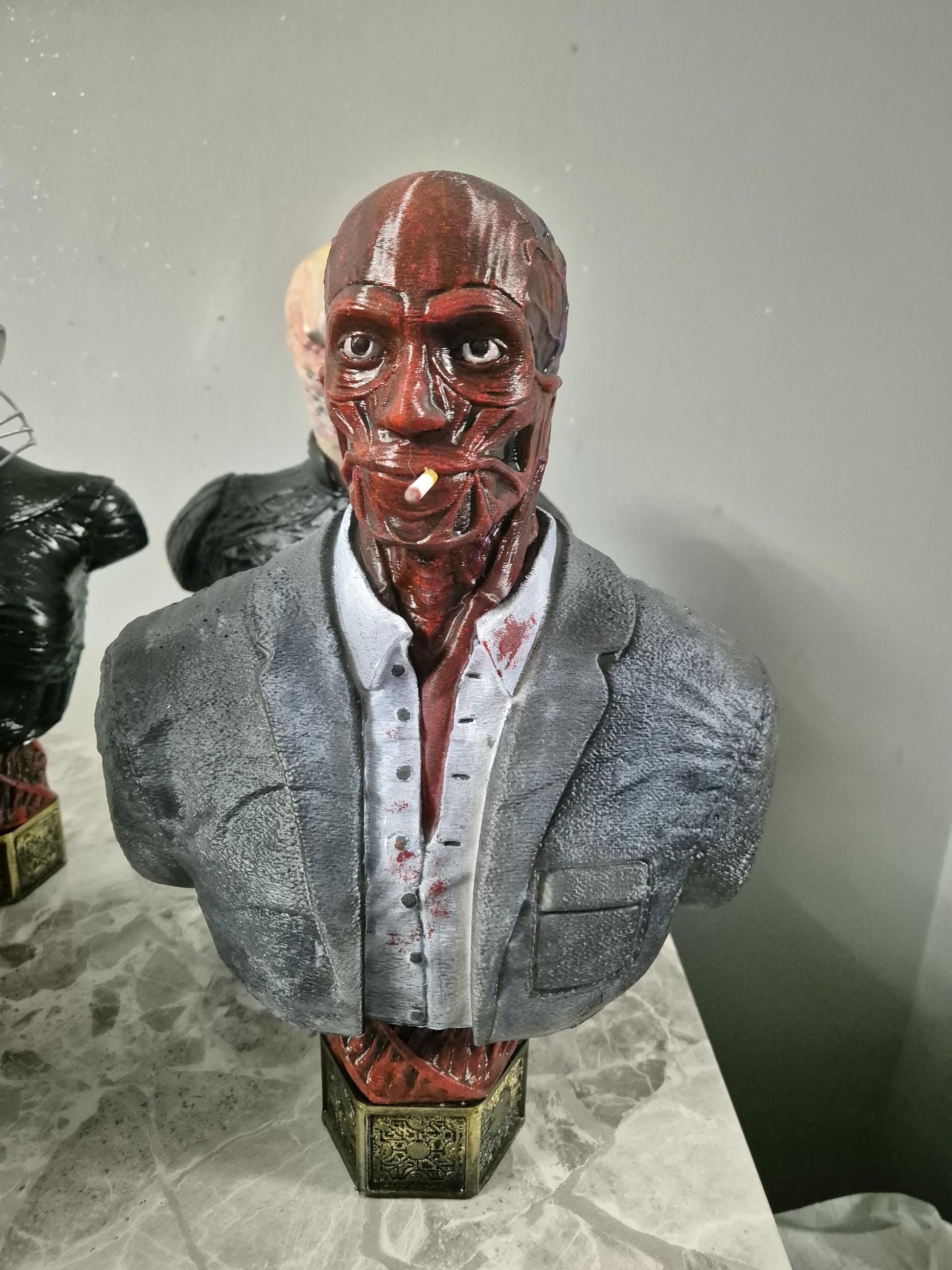 Hellraiser 3d printed busts x5