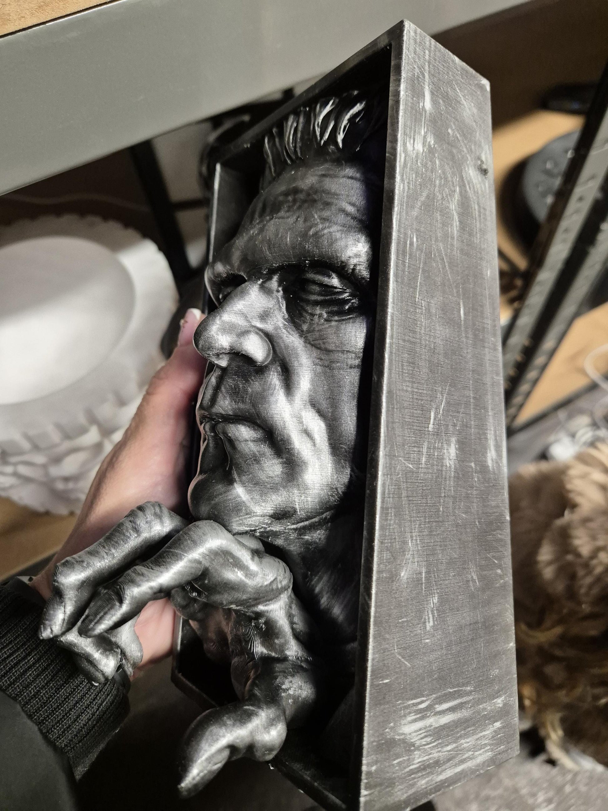 Frankenstein's Monster book nook