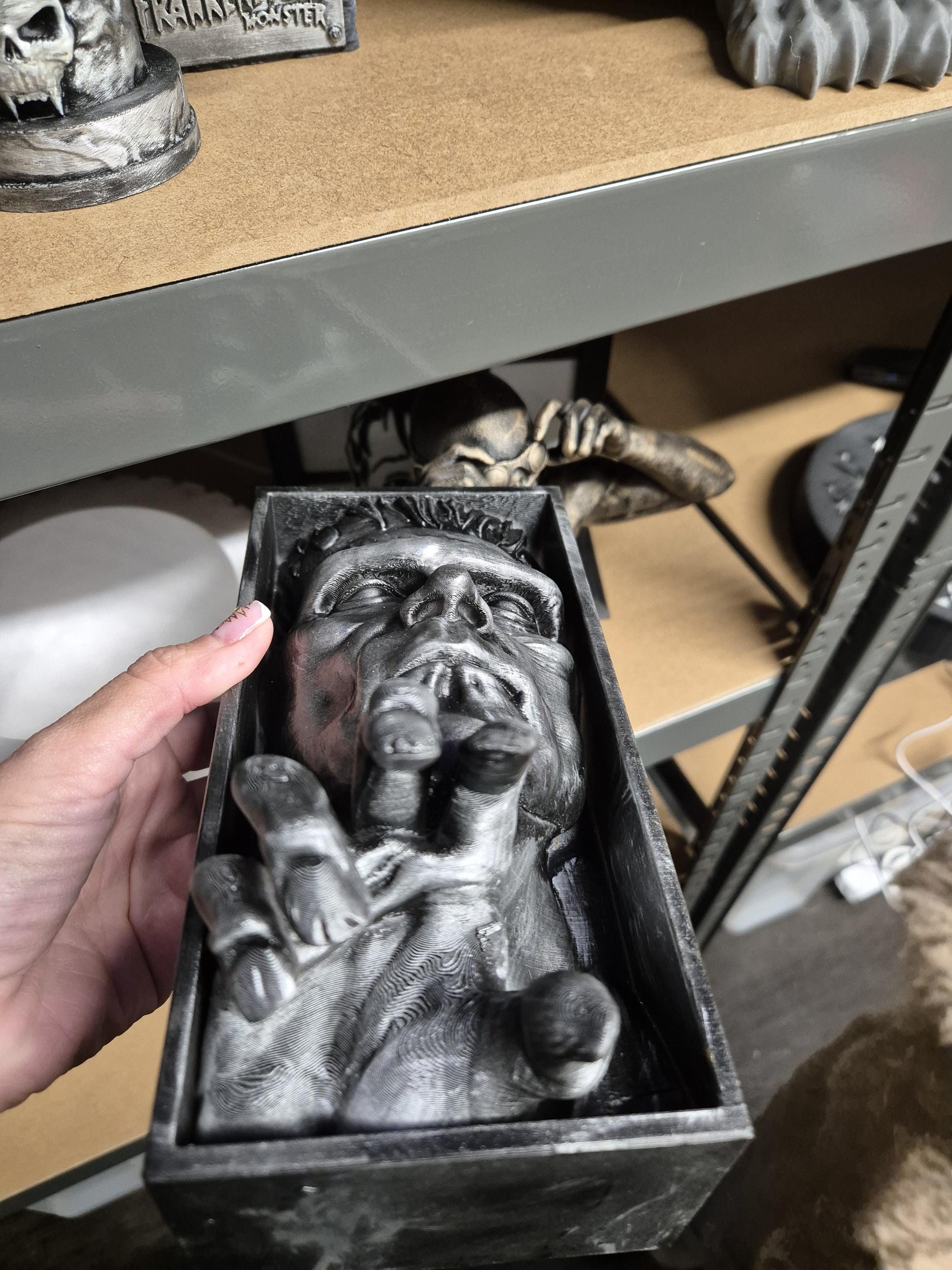 Frankenstein's Monster book nook