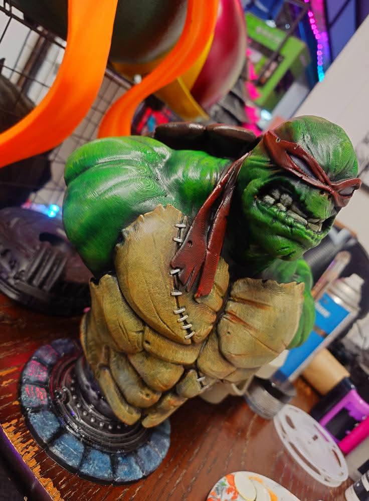 TMNT bust