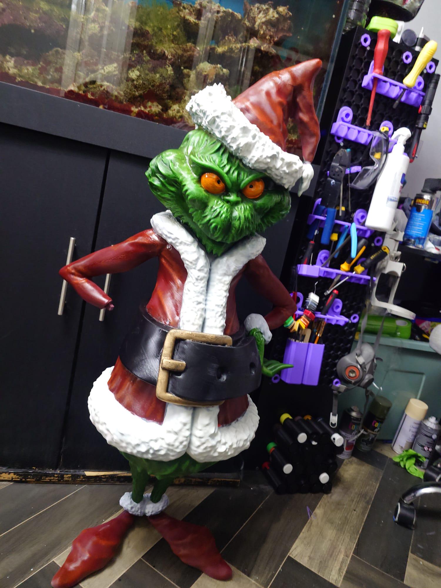 3d printed Grinch